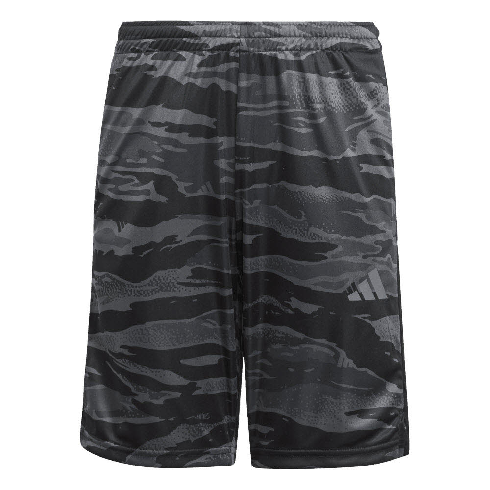 Adidas Train Essentials Camo Print Kids Shorts