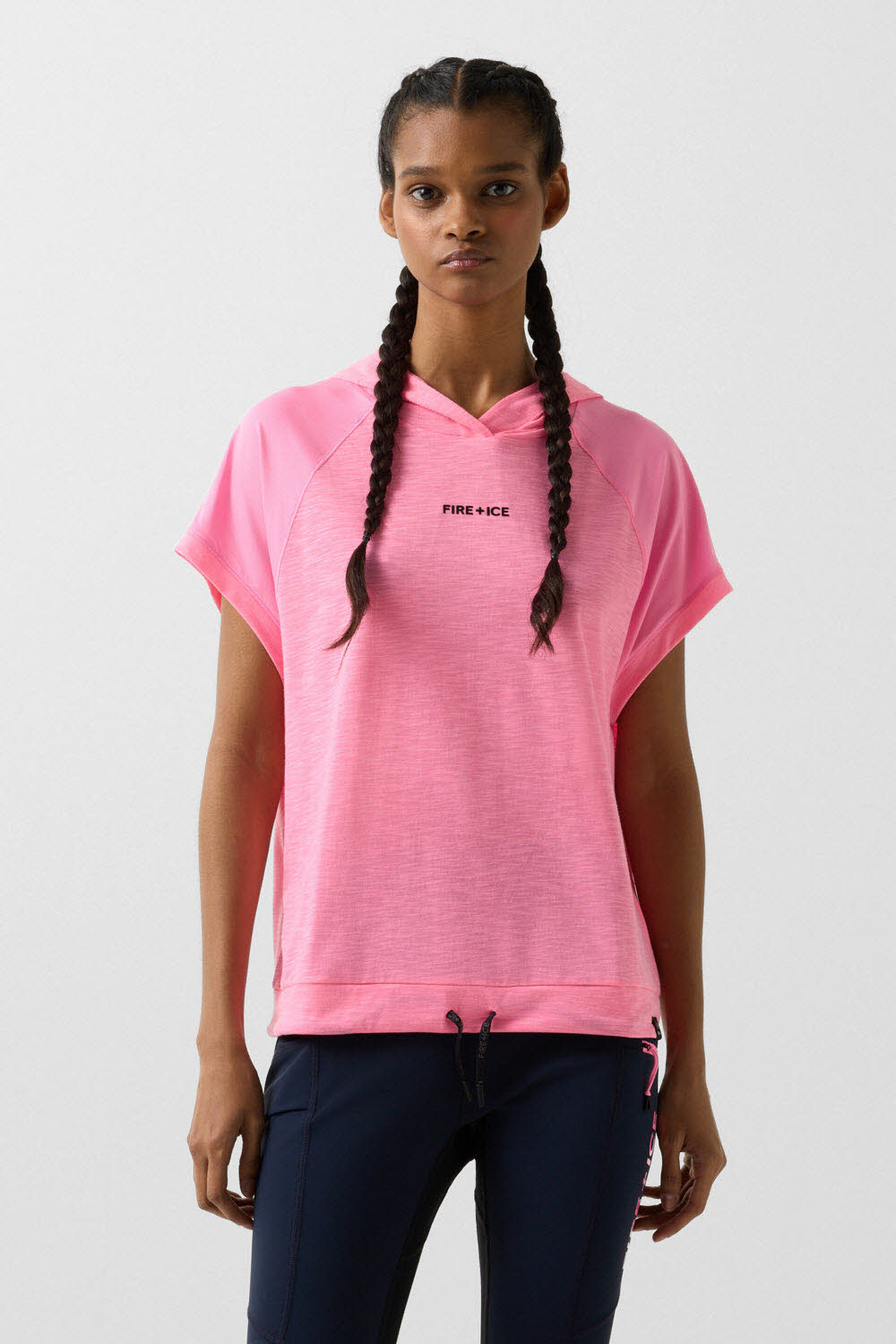 Fire+Ice Hoodie-Shirt Damia in Pink Damen