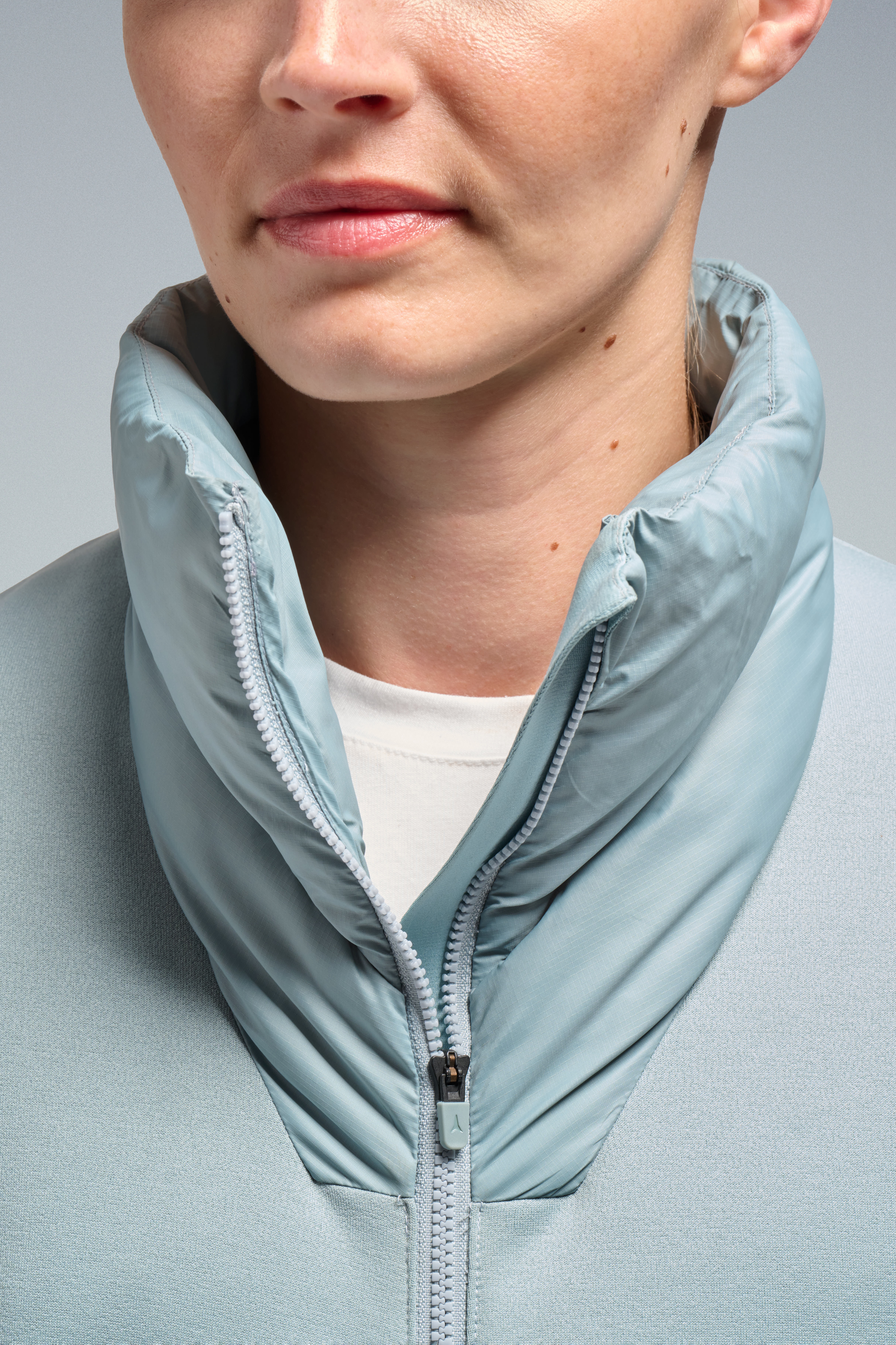 W REVENT FLEECE JACKET-GLACIER