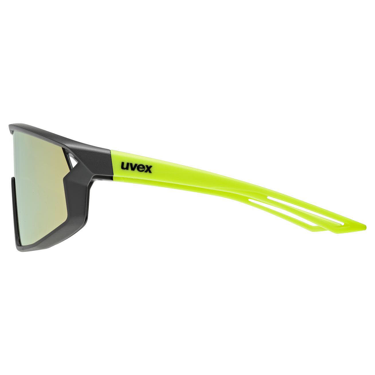 uvex skyryse jr.black-yellow m./mir.yell