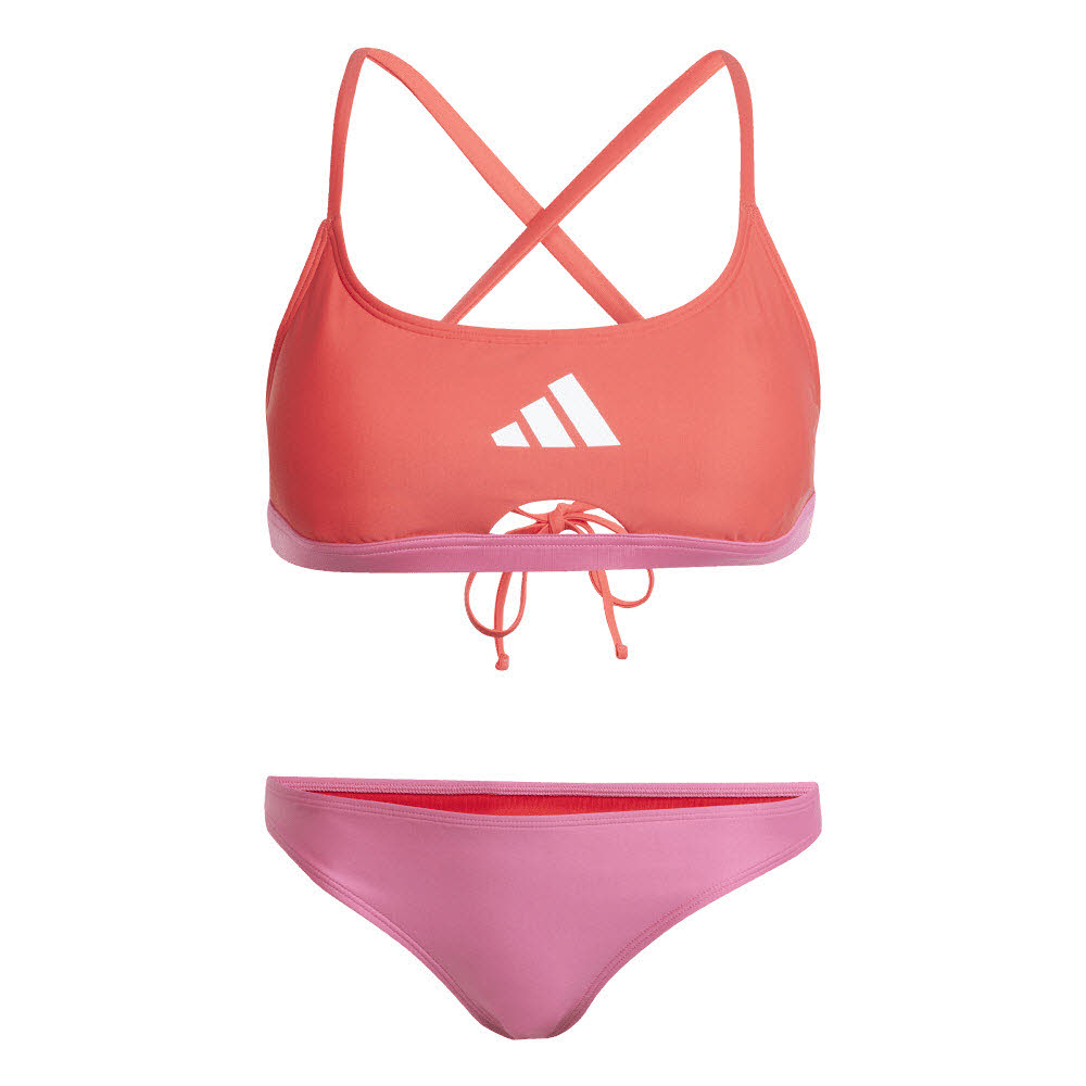 Adidas Padded Colorblock X-Back Bikini Damen