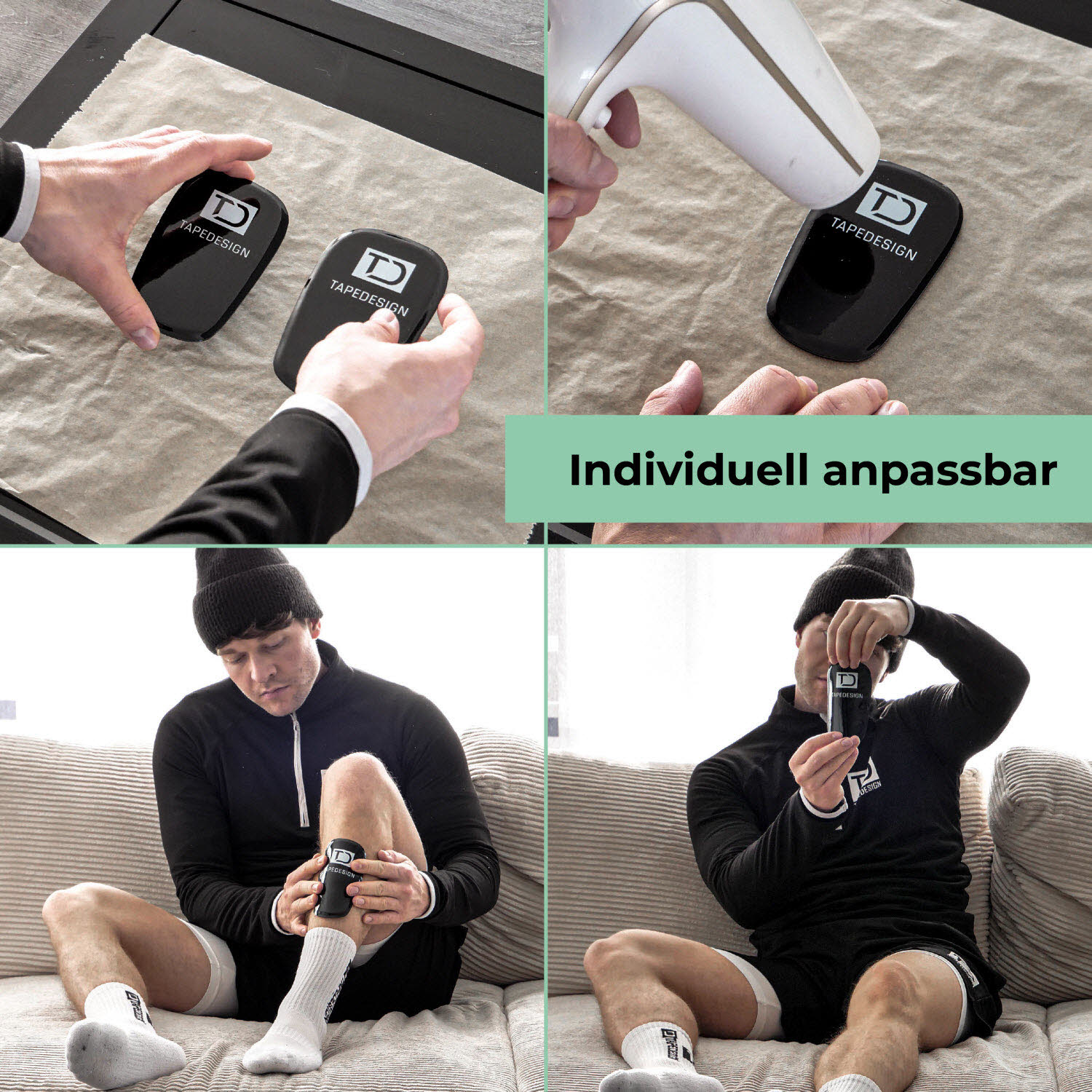 Tapedesign Performance Shinguards MINI PRO Bild 3