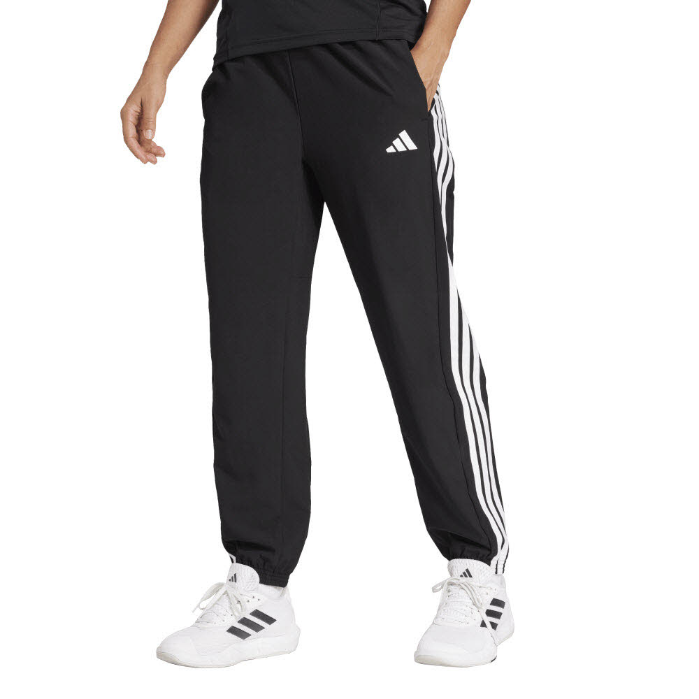 Adidas Train Essentials 3-Streifen Woven Hose Damen