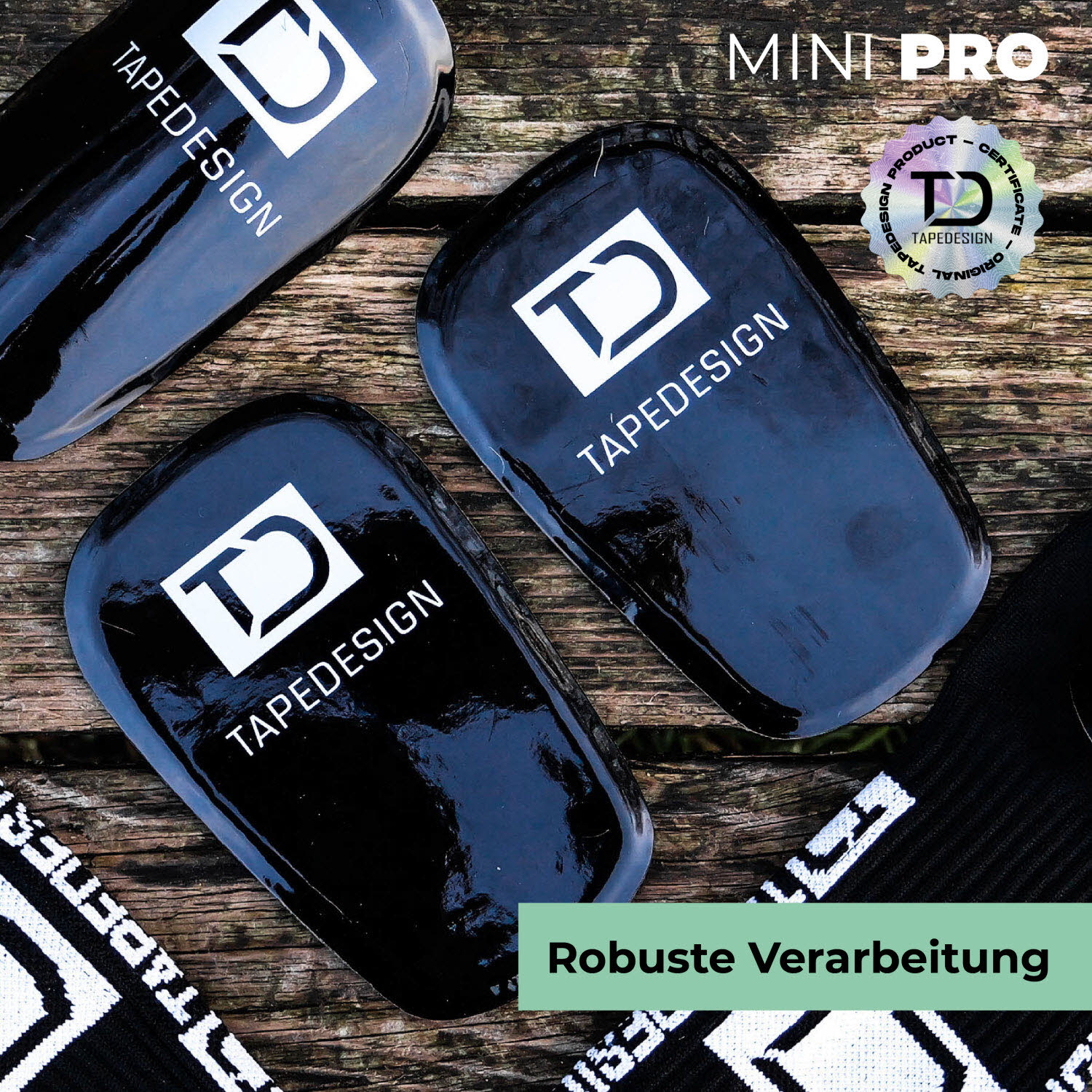 Tapedesign Performance Shinguards MINI PRO Bild 2