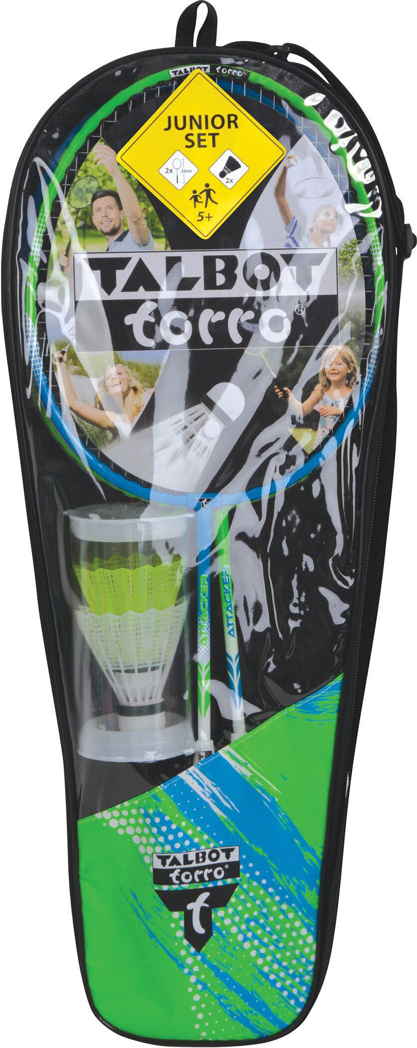 Talbot-Torro Badminton Set "2 Attacker Junior"
