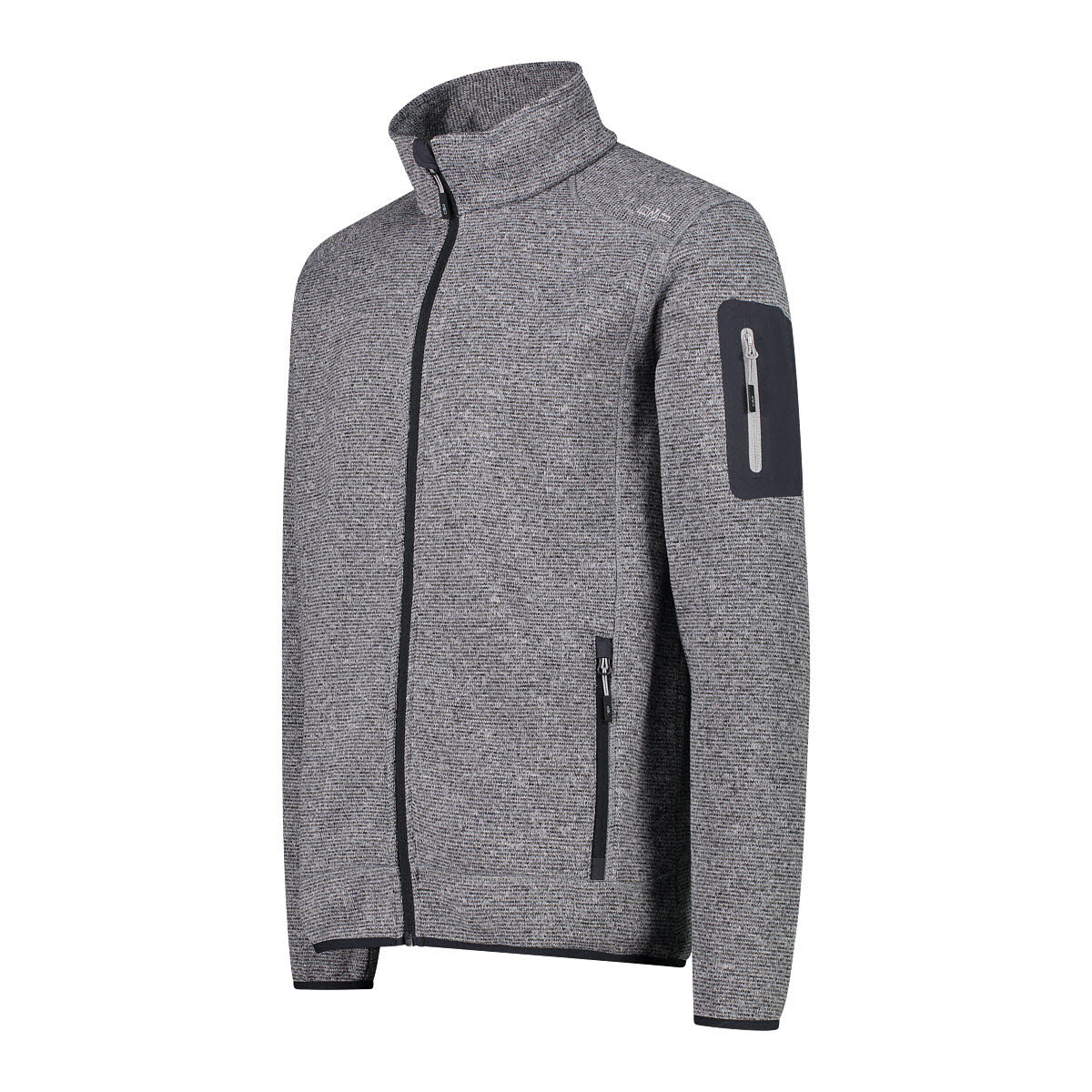 CMP Herren schweres Fleecejacke Knit-Tech Meliert