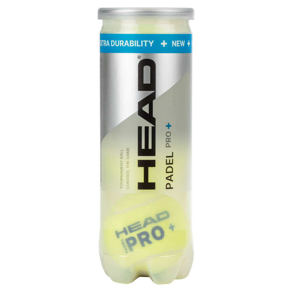 HEAD PADEL PRO+ Einzeldose mit 3 Padelbällen