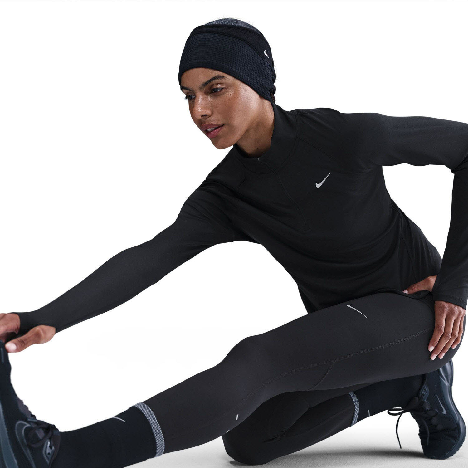 Nike Tempo Lauf-Leggings mit 7/8-Länge und hohem Bund (Damen)
