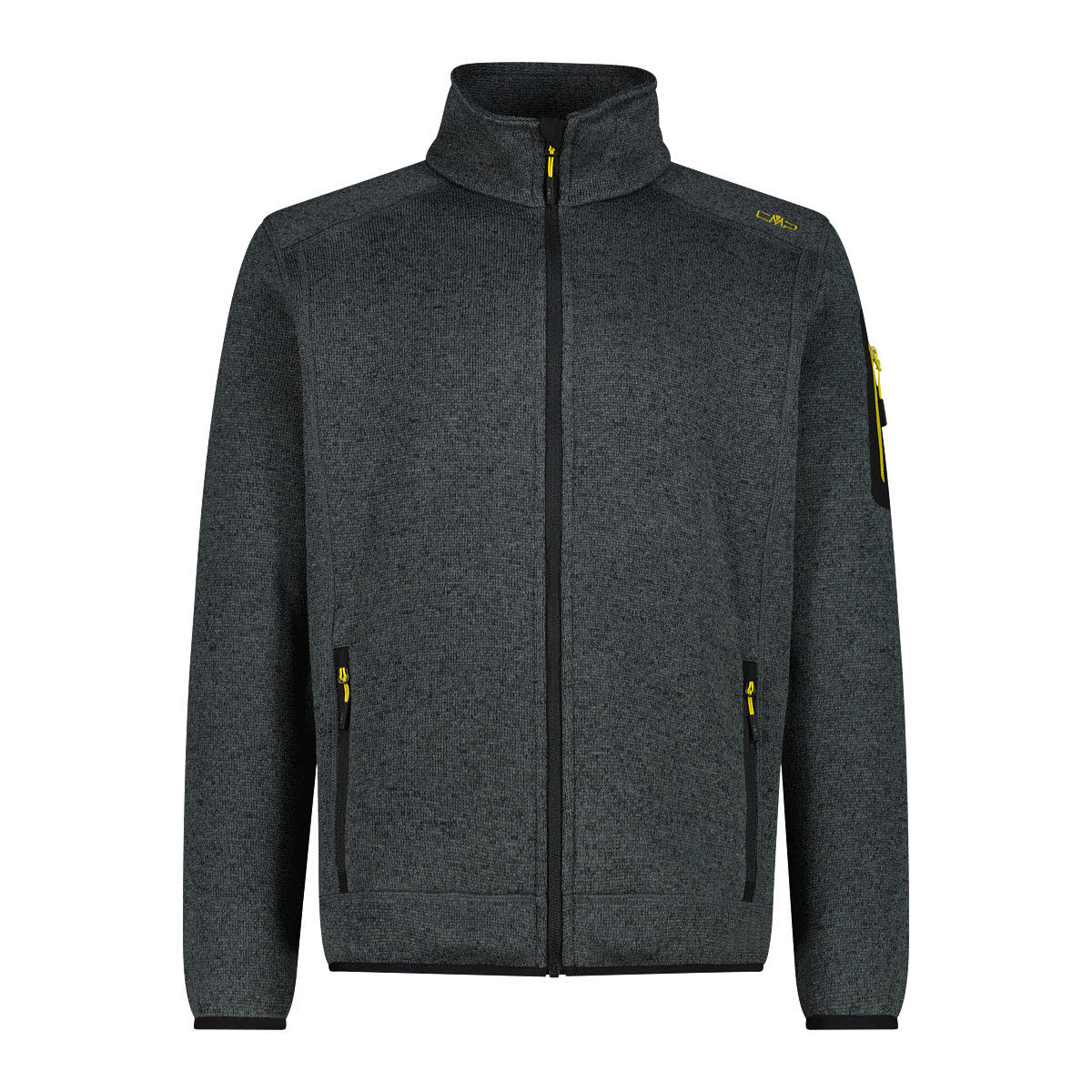 CMP Herren schweres Fleecejacke Knit-Tech Meliert