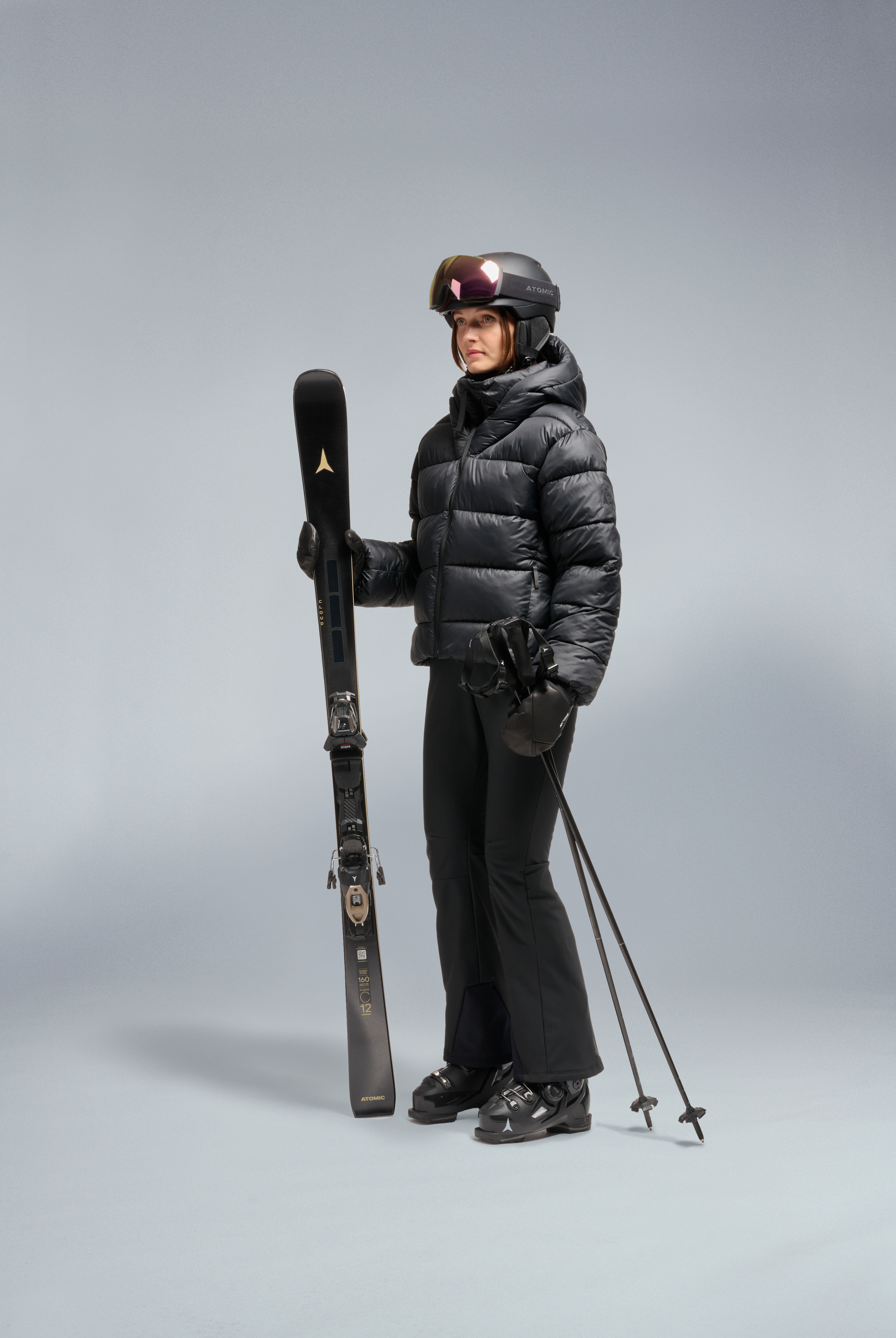 SNOWCLOUD STRETCH BIB-BLACK