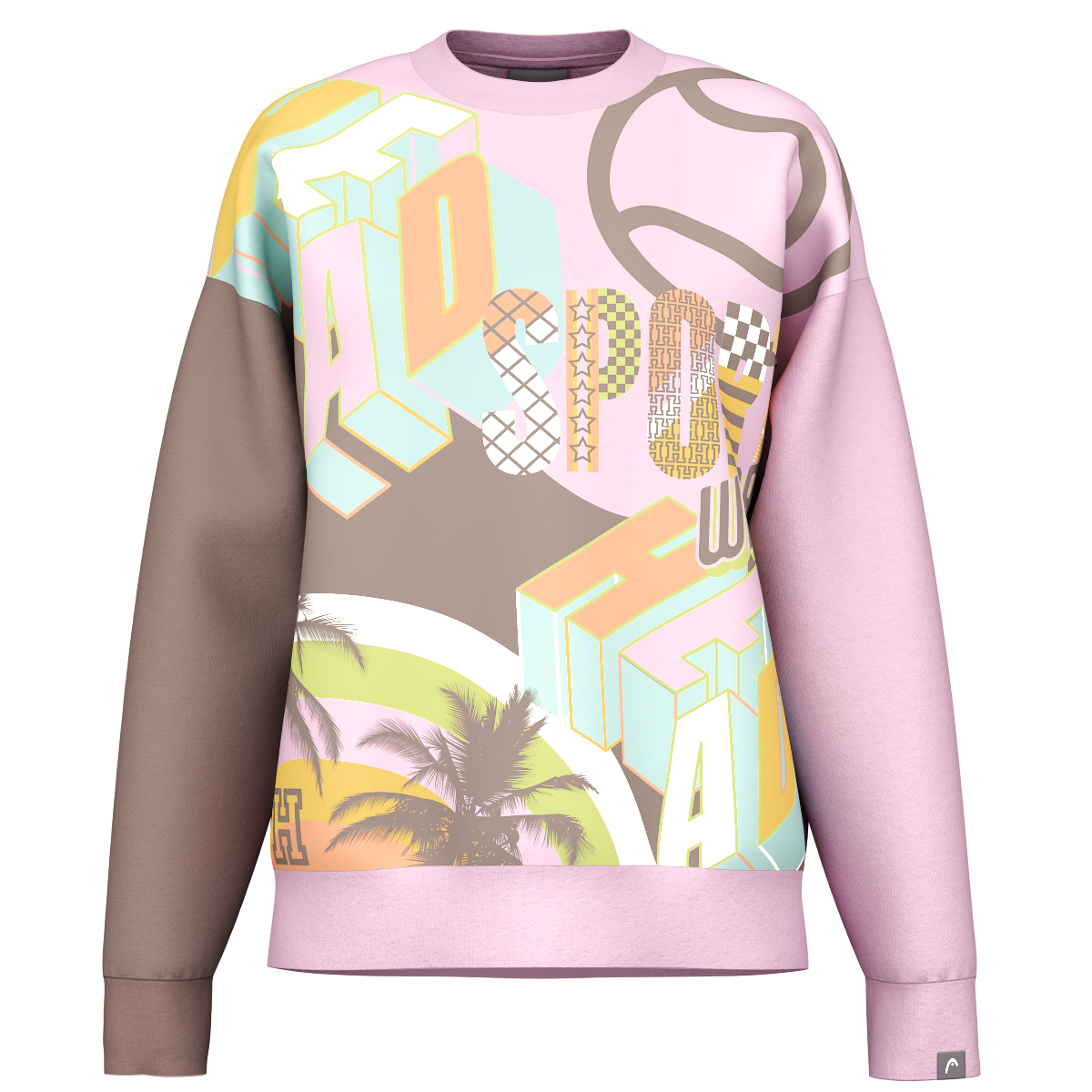 Head MOTION Crewneck Print Unisex