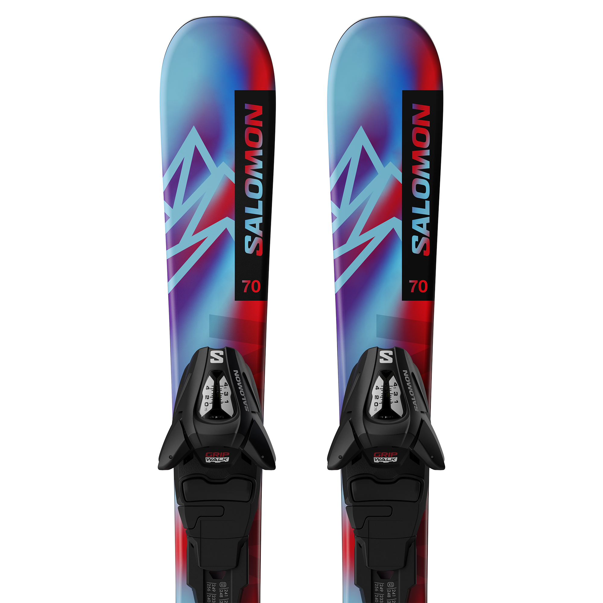 Salomon QST XS (and C5) Ski-Set Kinder 90cm