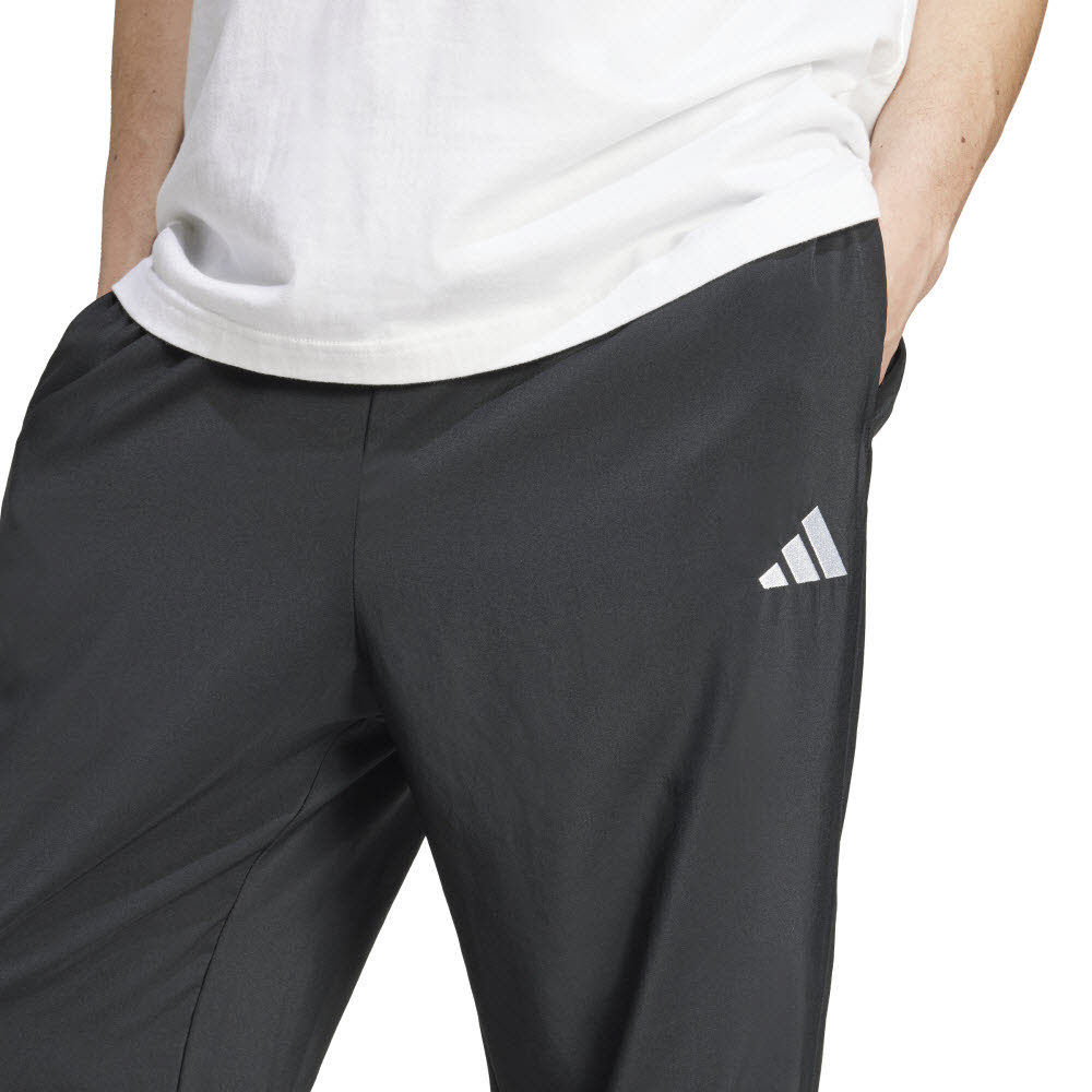 Adidas Essentials Small Logo Open-Hem Stanford Hose